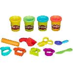 Jeu De Pate A Modeler Play-Doh Mon Premier Kit avec 4 Pots - Kit de pâte a modeler - Pour Enfant des 3 ans