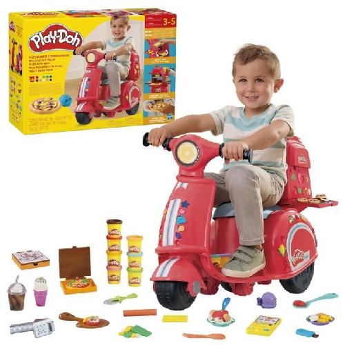 Jeu De Pate A Modeler Play-Doh Mon scooter a pizzas. jouets de loisirs créatifs avec pâte a modeler pour enfants