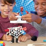 Jeu De Pate A Modeler Play-Doh Spider-Man. coffret Attaque tranchante avec 2 figurines flexibles. 7 accessoires et pâte a modeler. des 4 ans. Marvel