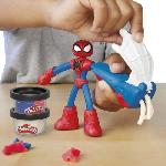 Jeu De Pate A Modeler Play-Doh Spider-Man. coffret Mon créateur de toiles avec figurine flexible et pâte a modeler. des 4 ans. Marvel