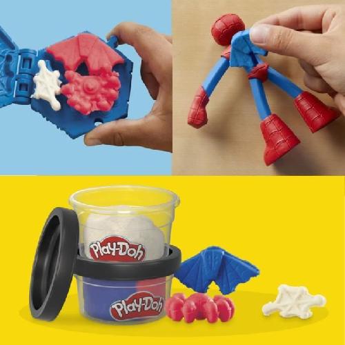 Jeu De Pate A Modeler Play-Doh Spider-Man. coffret Mon créateur de toiles avec figurine flexible et pâte a modeler. des 4 ans. Marvel