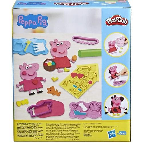 Jeu De Pate A Modeler PLAY-DOH - Styles de Peppa Pig avec 9 Pots de pâte a modeler atoxique - 11 accessoires - jouet pour enfants - des 3 ans - Les héros