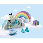 Univers Miniature - Habitation Miniature - Garage Miniature PLAYMOBIL 1.2.3 - Maison des nuages de Mickey et Minnie - Disney - 16 pieces