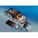 PLAYMOBIL 6043 Fourgon de police avec sirene et gyrophare. City Action Les policiers. 56 pieces. Pour enfant des 4 ans