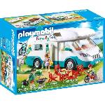 Playmobil 70088 Camping-car et Famille. Family Fun. 135 pieces. Le camping