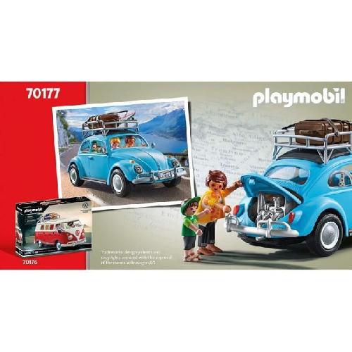 Univers Miniature - Habitation Miniature - Garage Miniature PLAYMOBIL 70177 VW Coccinelle. Classic cars. Adulte. Voiture de collection Volkswagen