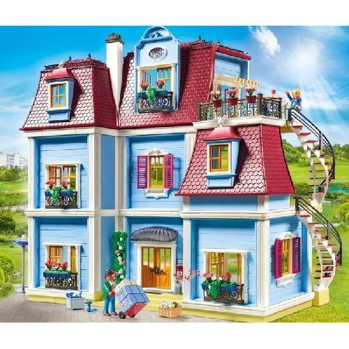 Univers Miniature - Habitation Miniature - Garage Miniature PLAYMOBIL - 70205 - Dollhouse La Maison Traditionnelle - Grande Maison Traditionnelle