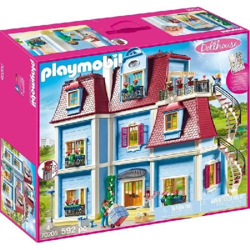 Univers Miniature - Habitation Miniature - Garage Miniature PLAYMOBIL 70205 Grande Maison Traditionnelle. Dollhouse La Maison Traditionnelle. 592 pieces. Des 4 ans