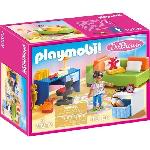 PLAYMOBIL 70209 Chambre d'enfant avec canapé-lit. Maison Traditionnelle. Dollhouse. 43 pieces. Des 4 ans