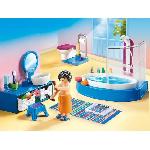 Univers Miniature - Habitation Miniature - Garage Miniature PLAYMOBIL 70211 Salle de bain avec baignoire. Dollhouse La Maison Traditionnelle. 51 pieces. Des 4 ans