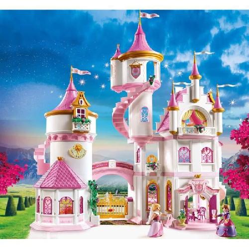 Univers Miniature - Habitation Miniature - Garage Miniature PLAYMOBIL - 70447 - Grand palais de princesse - Multicolore - 644 pieces