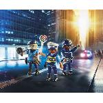 Univers Miniature - Habitation Miniature - Garage Miniature Playmobil 70669 Equipe de policiers. City Action. Les policiers. Des 4 ans