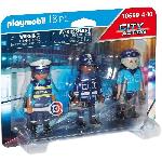 PLAYMOBIL - 70669 - Police Equipe de policiers - Bleu - Mixte - 4 ans et plus
