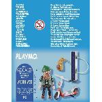 Univers Miniature - Habitation Miniature - Garage Miniature PLAYMOBIL - 70873 - Hipster avec trotinette electrique