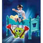 Univers Miniature - Habitation Miniature - Garage Miniature PLAYMOBIL - 70876 - Enfant avec petit monstre