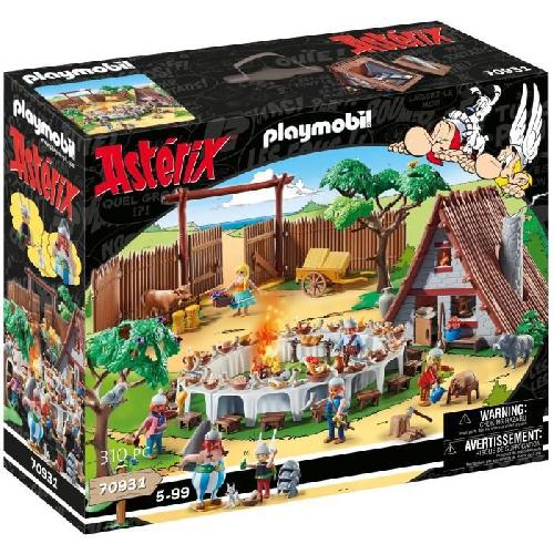 Univers Miniature - Habitation Miniature - Garage Miniature PLAYMOBIL 70931 Le banquet du village. Asterix. Personnages de la BD. Des 5 ans