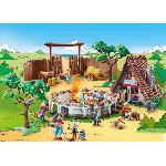 Univers Miniature - Habitation Miniature - Garage Miniature PLAYMOBIL 70931 Le banquet du village. Asterix. Personnages de la BD. Des 5 ans