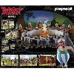 Univers Miniature - Habitation Miniature - Garage Miniature PLAYMOBIL 70931 Le banquet du village. Asterix. Personnages de la BD. Des 5 ans