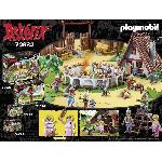 Univers Miniature - Habitation Miniature - Garage Miniature PLAYMOBIL 70932 Asterix. La hutte d'Abraracourcix. Personnages. 110 pieces. Des 5 ans