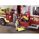 Univers Miniature - Habitation Miniature - Garage Miniature PLAYMOBIL 70935 Camion de pompiers avec échelle. City Action. Les pompiers. 113 pieces. Des 5 ans