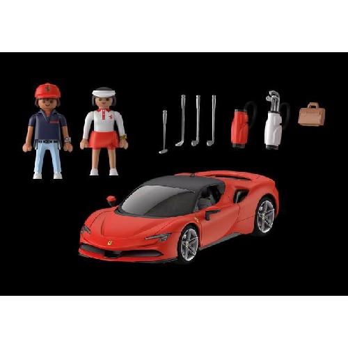Univers Miniature - Habitation Miniature - Garage Miniature PLAYMOBIL - 71020 - Ferrari SF90 Stradale - Classic Cars - Voiture de collection