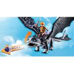 Univers Miniature - Habitation Miniature - Garage Miniature PLAYMOBIL - 71081 - Dragons Nine Realms- Thunder et Tom