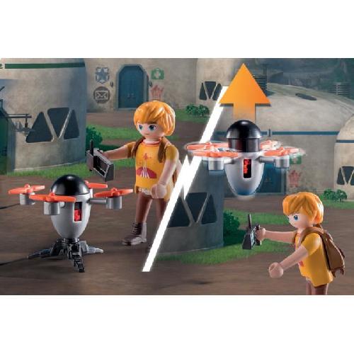 Univers Miniature - Habitation Miniature - Garage Miniature PLAYMOBIL - 71081 - Dragons Nine Realms: Thunder & Tom