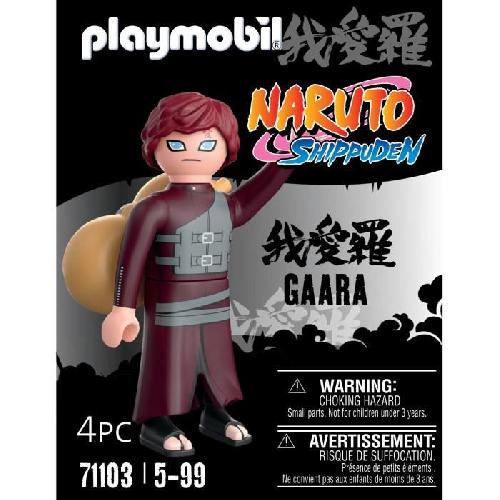 Univers Miniature - Habitation Miniature - Garage Miniature PLAYMOBIL 71103 Figurine Gaara. Naruto Shippuden. 8 pieces. Des 5 ans