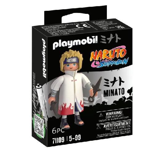 Univers Miniature - Habitation Miniature - Garage Miniature PLAYMOBIL 71109 Minato Figurine. Naruto Shippuden. Ninja du manga avec accessoires. Des 5 ans