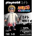 Univers Miniature - Habitation Miniature - Garage Miniature PLAYMOBIL 71109 Minato Figurine. Naruto Shippuden. Ninja du manga avec accessoires. Des 5 ans