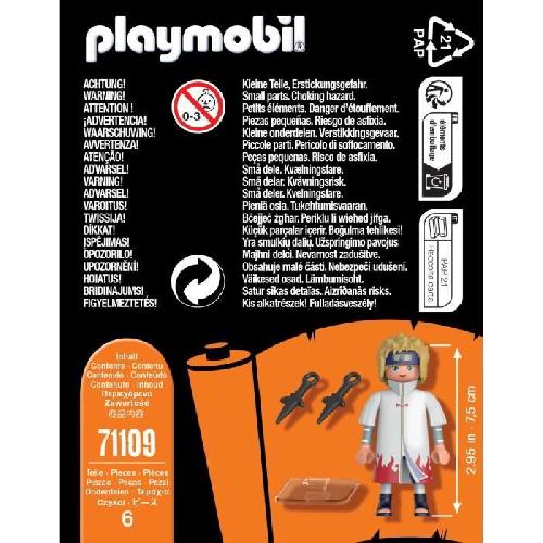 Univers Miniature - Habitation Miniature - Garage Miniature PLAYMOBIL 71109 Minato Figurine. Naruto Shippuden. Ninja du manga avec accessoires. Des 5 ans