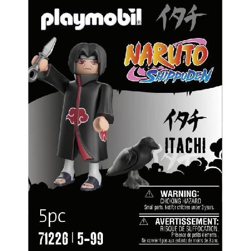 Univers Miniature - Habitation Miniature - Garage Miniature PLAYMOBIL 71226 Itachi Akatsuki - Naruto Shippuden - Des 5 ans