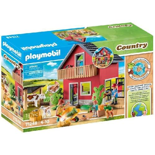 Univers Miniature - Habitation Miniature - Garage Miniature PLAYMOBIL 71248 Petite ferme. Country La Ferme. 137 pieces. Des 4 ans