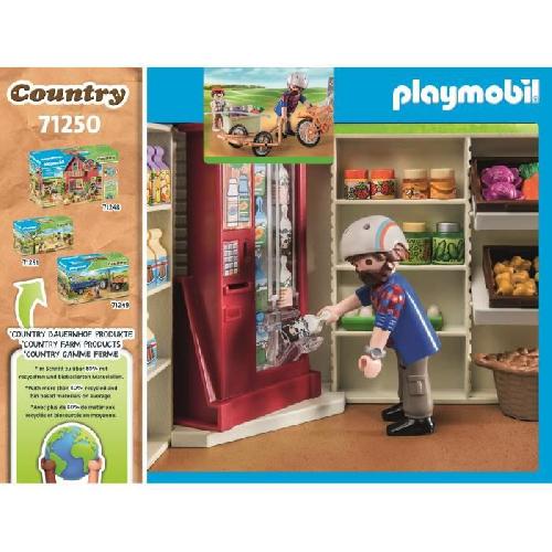 Univers Miniature - Habitation Miniature - Garage Miniature PLAYMOBIL 71250 Boutique de la ferme. Country La Ferme. 83 pieces. Des 4 ans