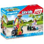 PLAYMOBIL 71257 Secouriste avec gyropode. City Action. Les Secouristes. Starter Pack. Des 4 ans