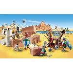 Univers Miniature - Habitation Miniature - Garage Miniature PLAYMOBIL - 71268 - Astérix : Numerobis et la bataille du Palais - Siege des Romains - 56 pieces - Multicolore