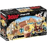 PLAYMOBIL 71268 Numerobis et la bataille du Palais. Siege des Romains. 56 pieces. Astérix