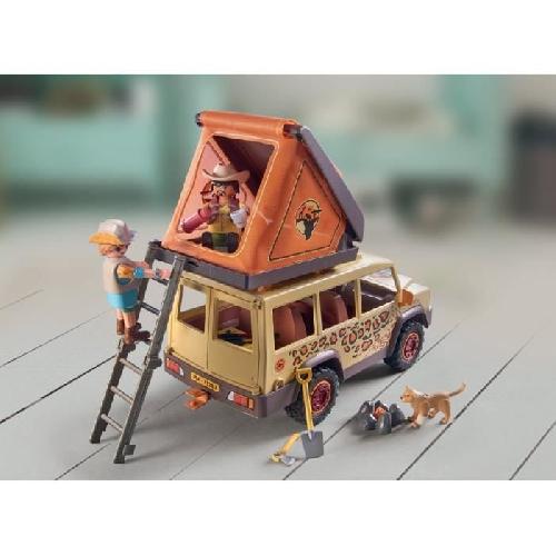 Univers Miniature - Habitation Miniature - Garage Miniature PLAYMOBIL 71293 Explorateurs avec véhicule tout terrain. Wiltopia. 98 pieces. Des 4 ans