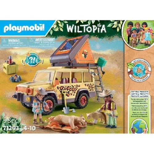 Univers Miniature - Habitation Miniature - Garage Miniature PLAYMOBIL 71293 Explorateurs avec véhicule tout terrain. Wiltopia. 98 pieces. Des 4 ans