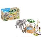 Univers Miniature - Habitation Miniature - Garage Miniature PLAYMOBIL 71294 Explorateurs avec animaux de la savane. Wiltopia. Avec 1 éléphant et des animaux. Des 4 ans