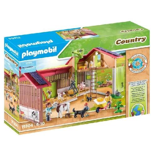 Univers Miniature - Habitation Miniature - Garage Miniature PLAYMOBIL 71304 Ferme avec panneaux solaires. Country La vie a la ferme. 182 pieces. Des 4 ans