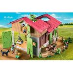 Univers Miniature - Habitation Miniature - Garage Miniature PLAYMOBIL 71304 Ferme avec panneaux solaires. Country La vie a la ferme. 182 pieces. Des 4 ans