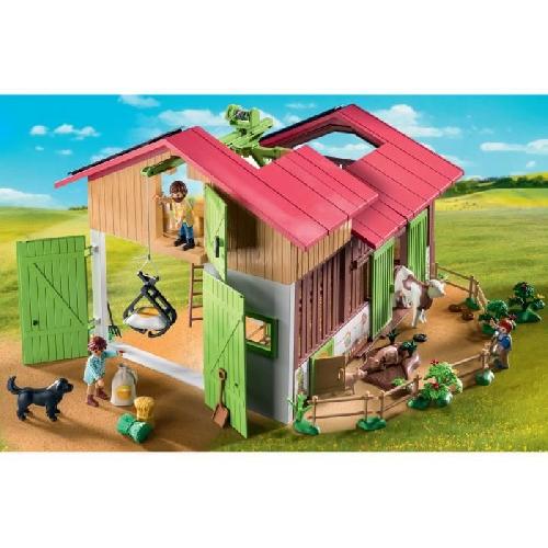 Univers Miniature - Habitation Miniature - Garage Miniature PLAYMOBIL 71304 Ferme avec panneaux solaires. Country La vie a la ferme. 182 pieces. Des 4 ans