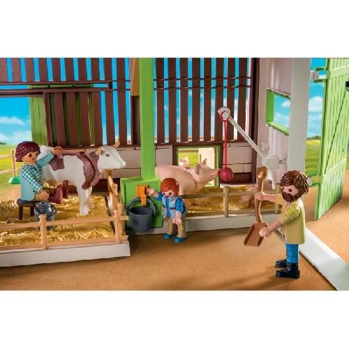 Univers Miniature - Habitation Miniature - Garage Miniature PLAYMOBIL 71304 Ferme avec panneaux solaires. Country La vie a la ferme. 182 pieces. Des 4 ans