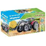 PLAYMOBIL 71305 Grand tracteur électrique. Country La vie a la ferme. 31 pieces. Des 5 ans