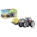 Univers Miniature - Habitation Miniature - Garage Miniature PLAYMOBIL 71305 Grand tracteur électrique. Country La vie a la ferme. 31 pieces. Des 5 ans