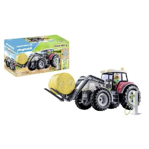 Univers Miniature - Habitation Miniature - Garage Miniature PLAYMOBIL 71305 Grand tracteur électrique. Country La vie a la ferme. 31 pieces. Des 5 ans