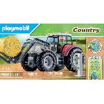 Univers Miniature - Habitation Miniature - Garage Miniature PLAYMOBIL 71305 Grand tracteur électrique. Country La vie a la ferme. 31 pieces. Des 5 ans