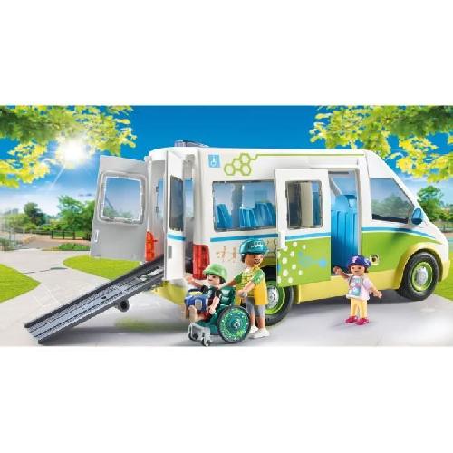 Univers Miniature - Habitation Miniature - Garage Miniature PLAYMOBIL 71329 Bus scolaire. City Life. L'école. 53 pieces. Des 4 ans