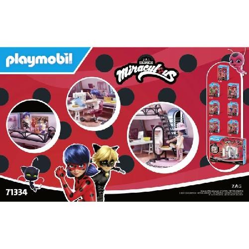 Univers Miniature - Habitation Miniature - Garage Miniature PLAYMOBIL 71334 Miraculous Chambre de Marinette. Miraculous lady bug. 73 pieces. Des 4 ans